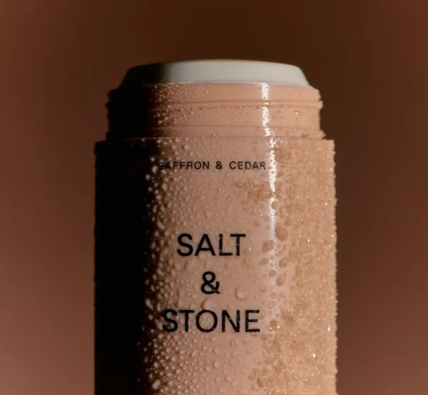 a close up of a salt shaker